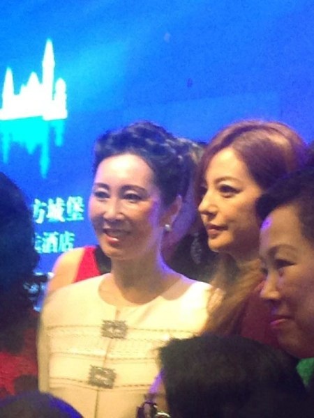 王健林夫人林宁和赵薇同台亮相_老兵之梦