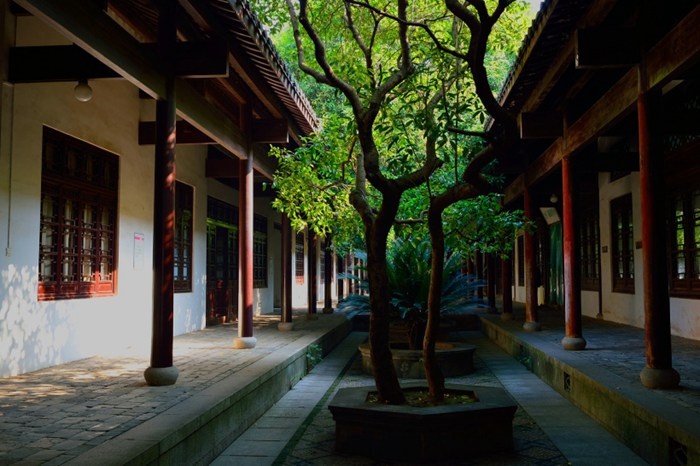 完整地展现了中国古代建筑气势图片
