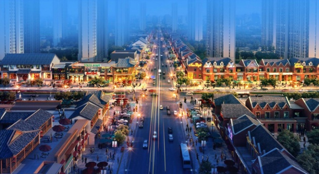万达城中英街荣获中国商旅文产业发展创新街