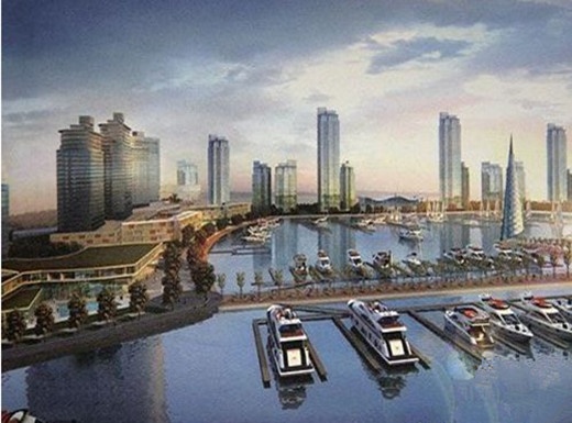 天津中澳皇家游艇城开工 将建成北方鼓浪屿 