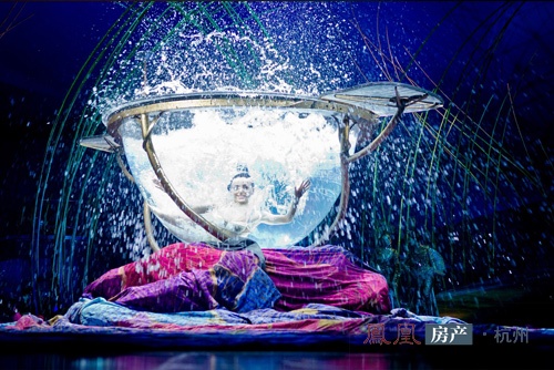 尖魔幻秀点亮杭州新天地 6月17日太阳马戏团强