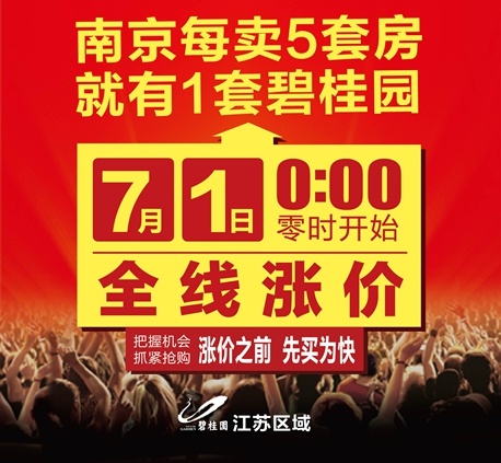 碧桂园欧洲城7月1日涨价倒计时 最后6天