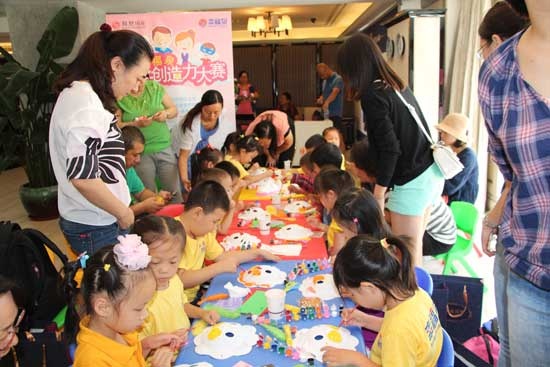 幸福泉幼儿园携手凤凰地产举办亲子创造力大赛