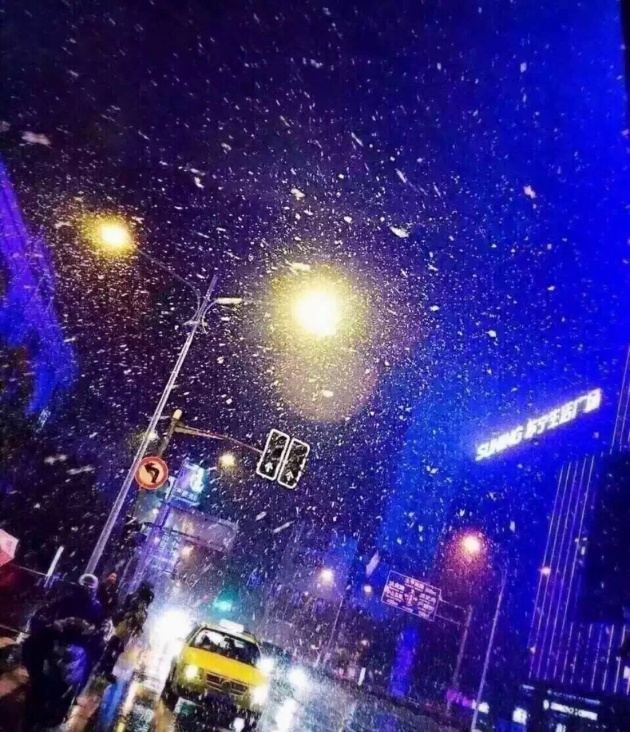 2016的第一场雪!南京最美雪景楼盘看起来