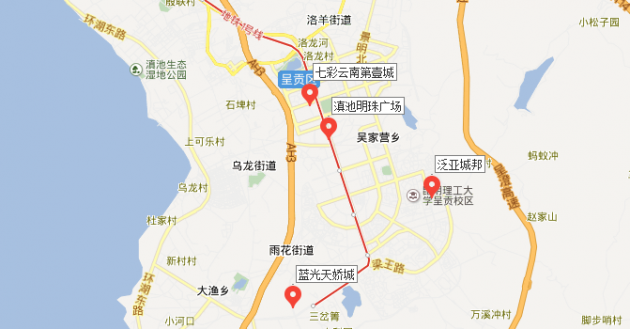 七彩云南第壹城即将开业 周边楼盘借东风