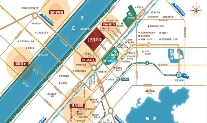 大华滨江天地三期铂金瑞府规划图2