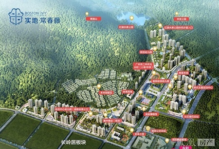 实地常春藤规划图别墅项目莫干山图片
