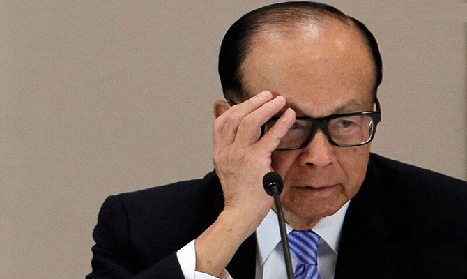 疯狂套现!李嘉诚三年已从房地产撤资近800亿元