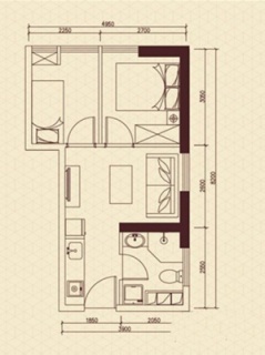 公寓F1户型