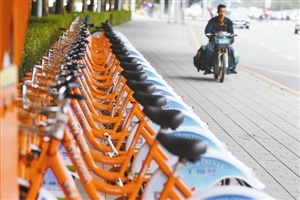 共享单车风靡深圳 乱停放问题待解 --凤凰房产