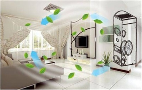 恒大翡翠华庭新风除霾 从此爱上深呼吸