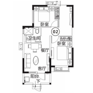 44栋首层02户型