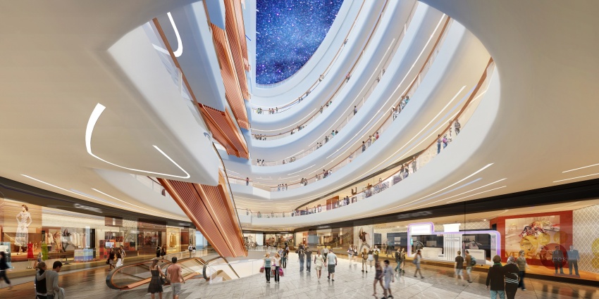 心CBD区域的项目:上海陆家嘴中心L+MALL --