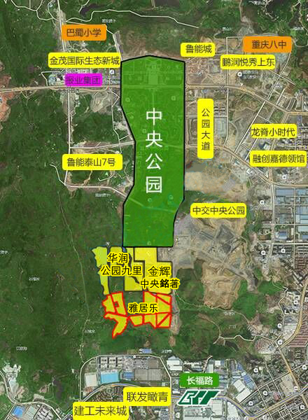 重庆向北新中心 中央公园底气何在?