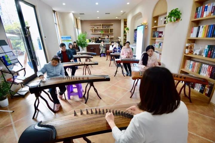 听音抚琴遇知音汀澜视频沙龙主题活动a知音落咪古筝非图片