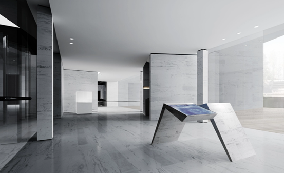 建筑诠释艺术-重庆天地·万科城市展厅明日耀