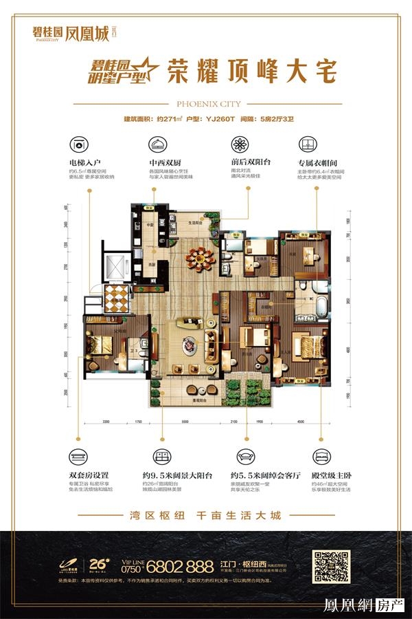 江门碧桂园·凤凰城户型图