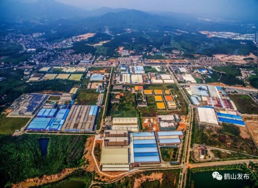 鹤山产业升级,图片来自网络