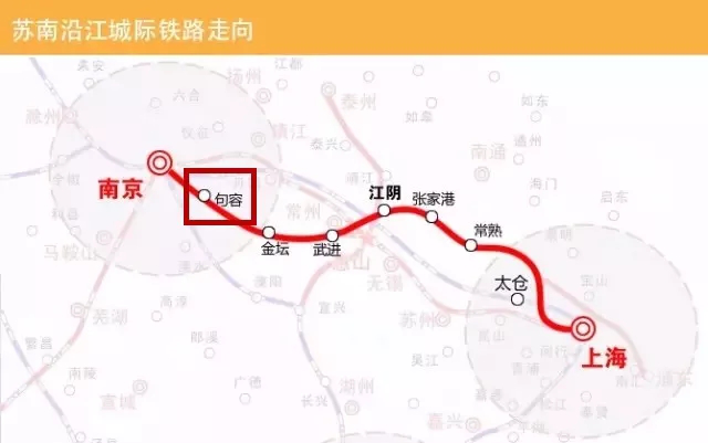 (南沿江高铁线路站点示意图)