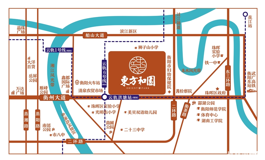 东方和园规划图2