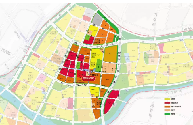 两桥—控制性规划图二,地铁升值论:多条地铁无缝接驳,引爆外来