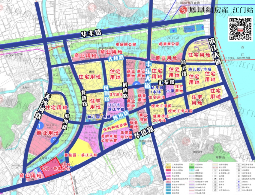 滨江新区2期规划图