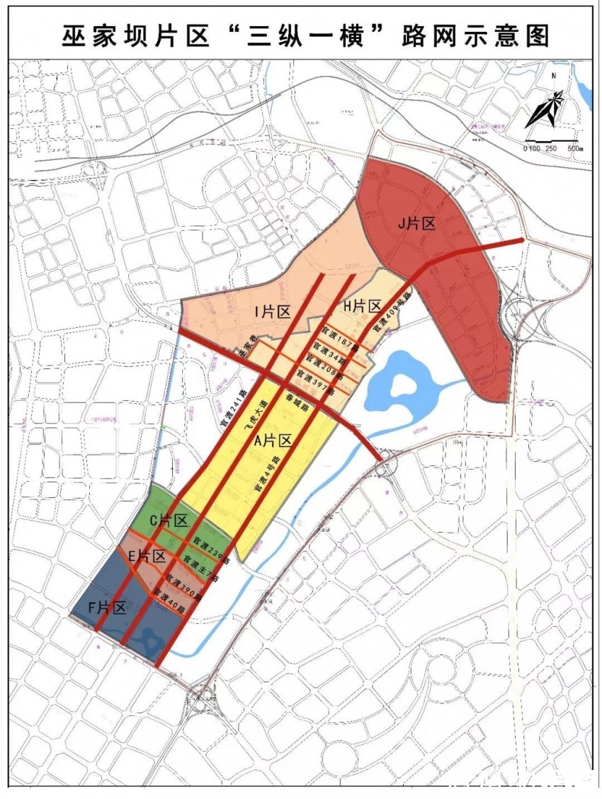 巫家坝规划图目前,向化回迁房建设工作已经启动,据12月13日昆明市