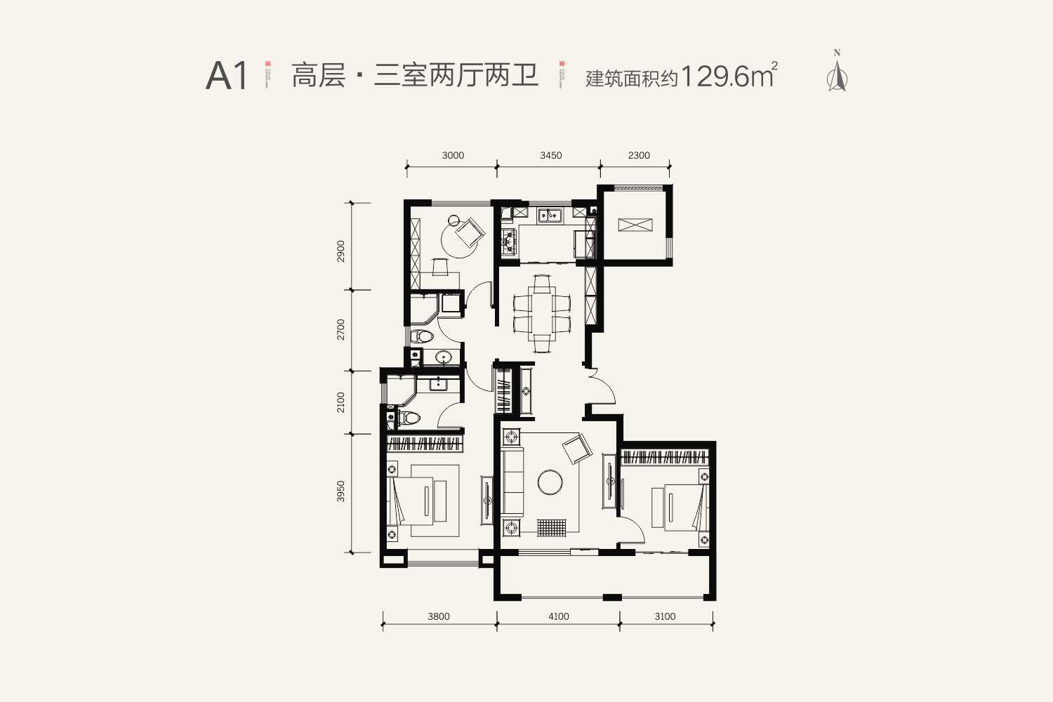 西安融创延安宸院户型图,西安融创延安宸院房型图,融创延安宸院原始