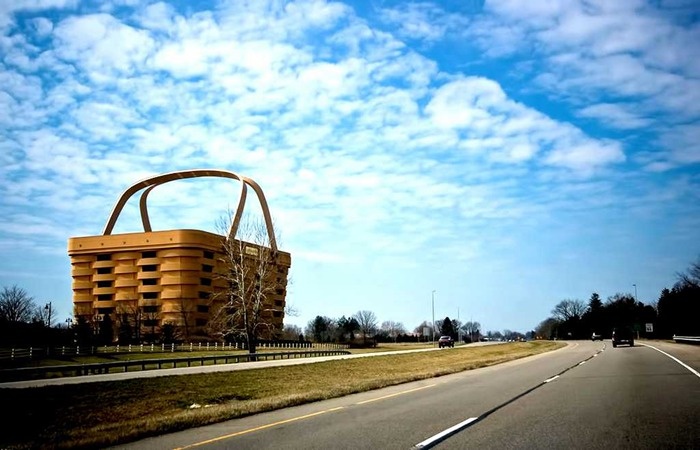 世界奇异建筑"篮子大厦"