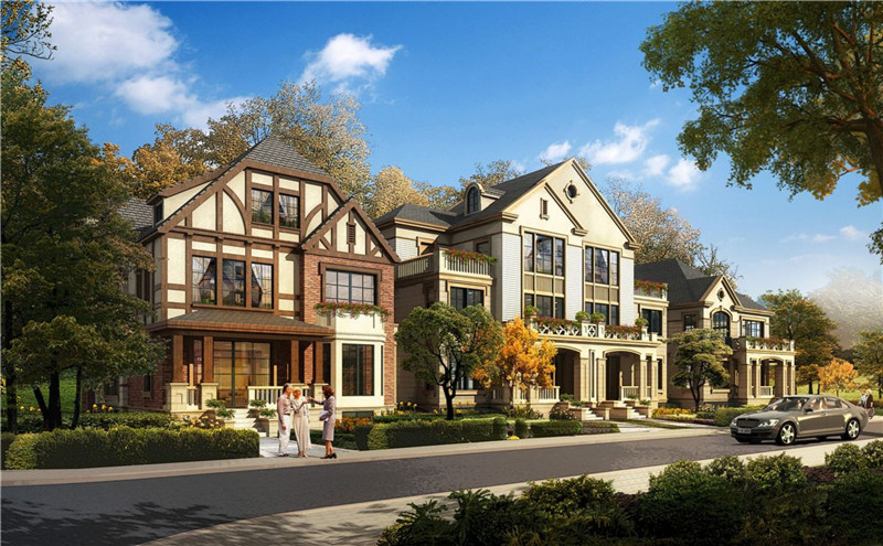 新华御湖庄园效果图6