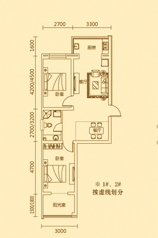 艾格尔e国际(浑河国际城)  a户型