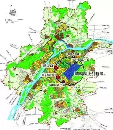 南京麒麟门规划图片