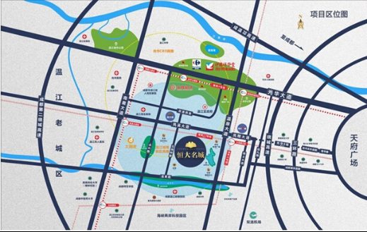 恒大温江再落一盘 8年4盘重仓光华新城