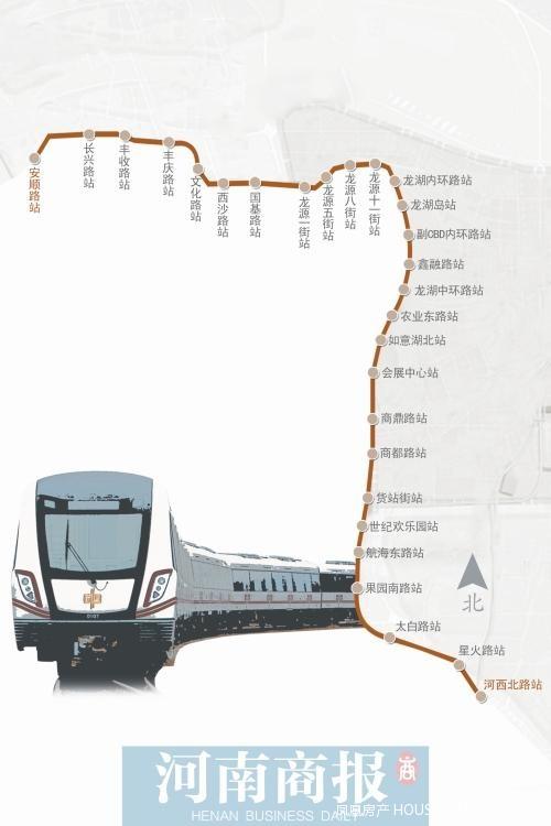 郑州地铁四号线线路图图片