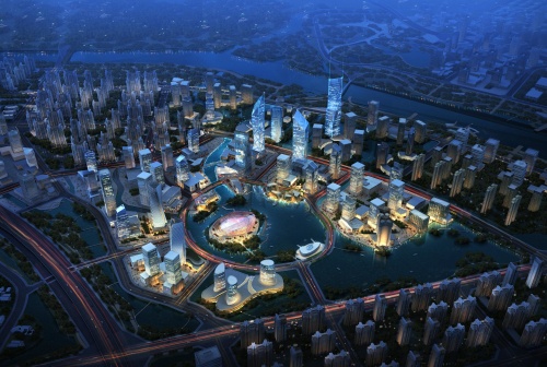 金茂绿岛湖,开启佛山环湖豪宅3.