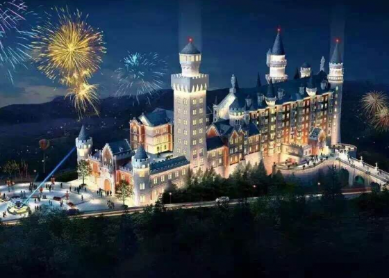 公园地产推荐一:恒信天鹅堡森林公园