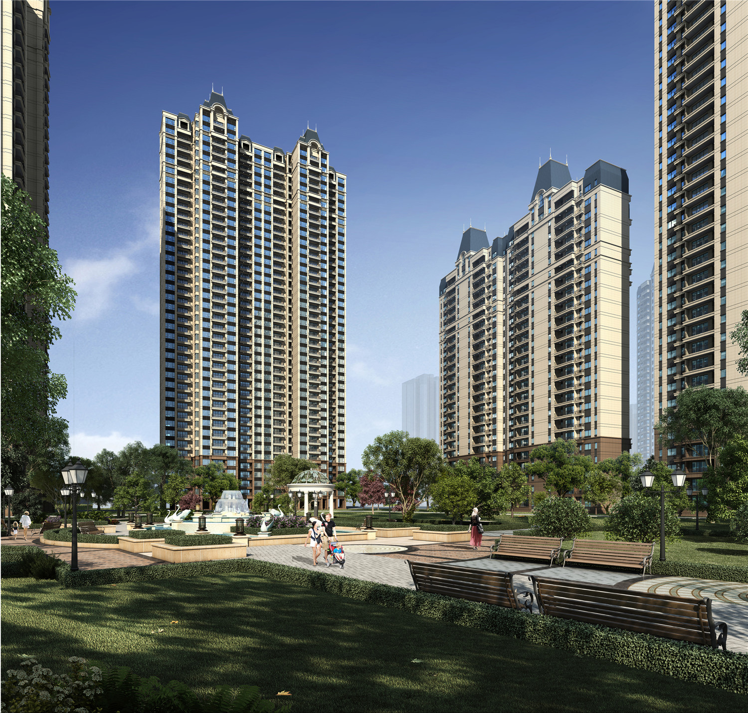 效果图_恒大御龙天峰效果图-成都凤凰网房产