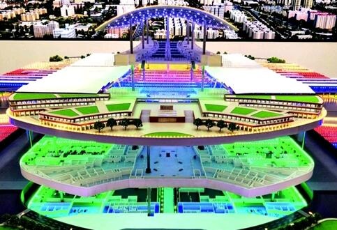 济南新东站地铁工程主体封顶2018年正式通车运营