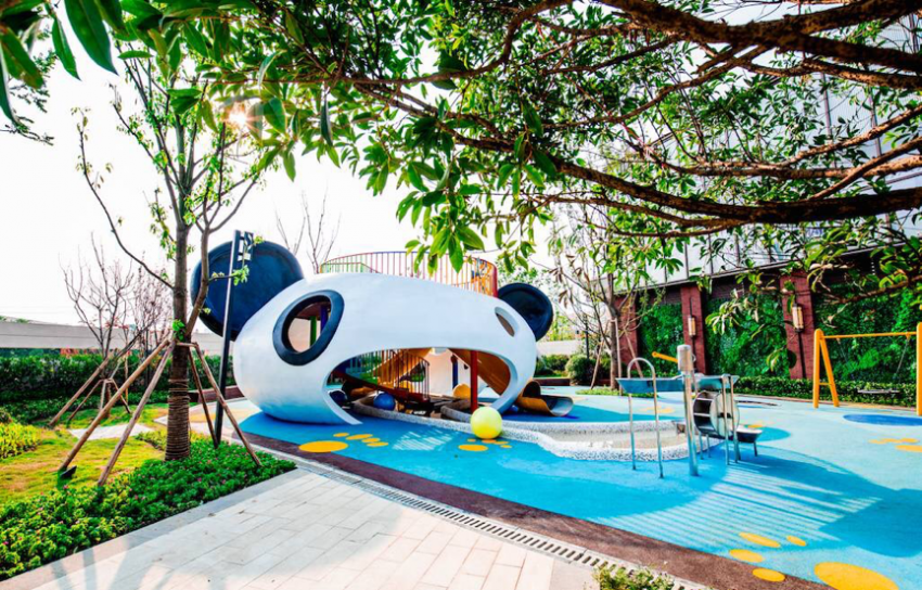 童梦童享系列的熊猫成长屋已落地