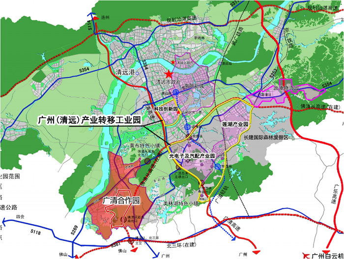 广清产业园2021规划图片