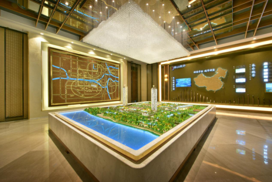 泰禾佛山院子沙盘实景图以"万园之园"圆明三园为蓝本 匠心创造"院子系