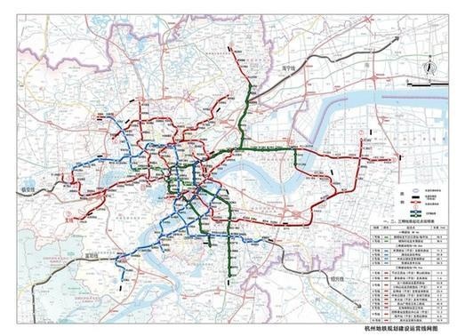 杭州地铁三期这样走!选址审批全部完成了
