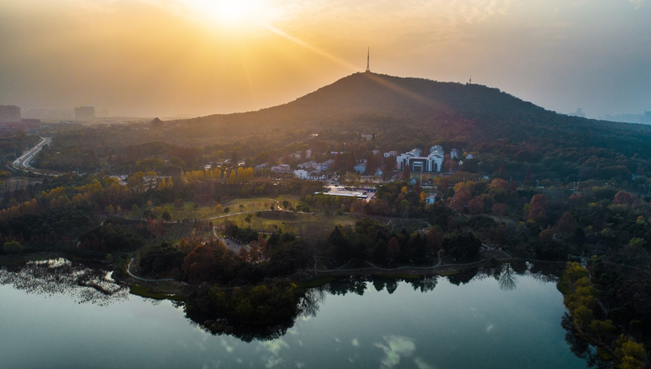 成为游人参观游览的一处景点,大蜀山顶上建起了合肥市最高的发射塔