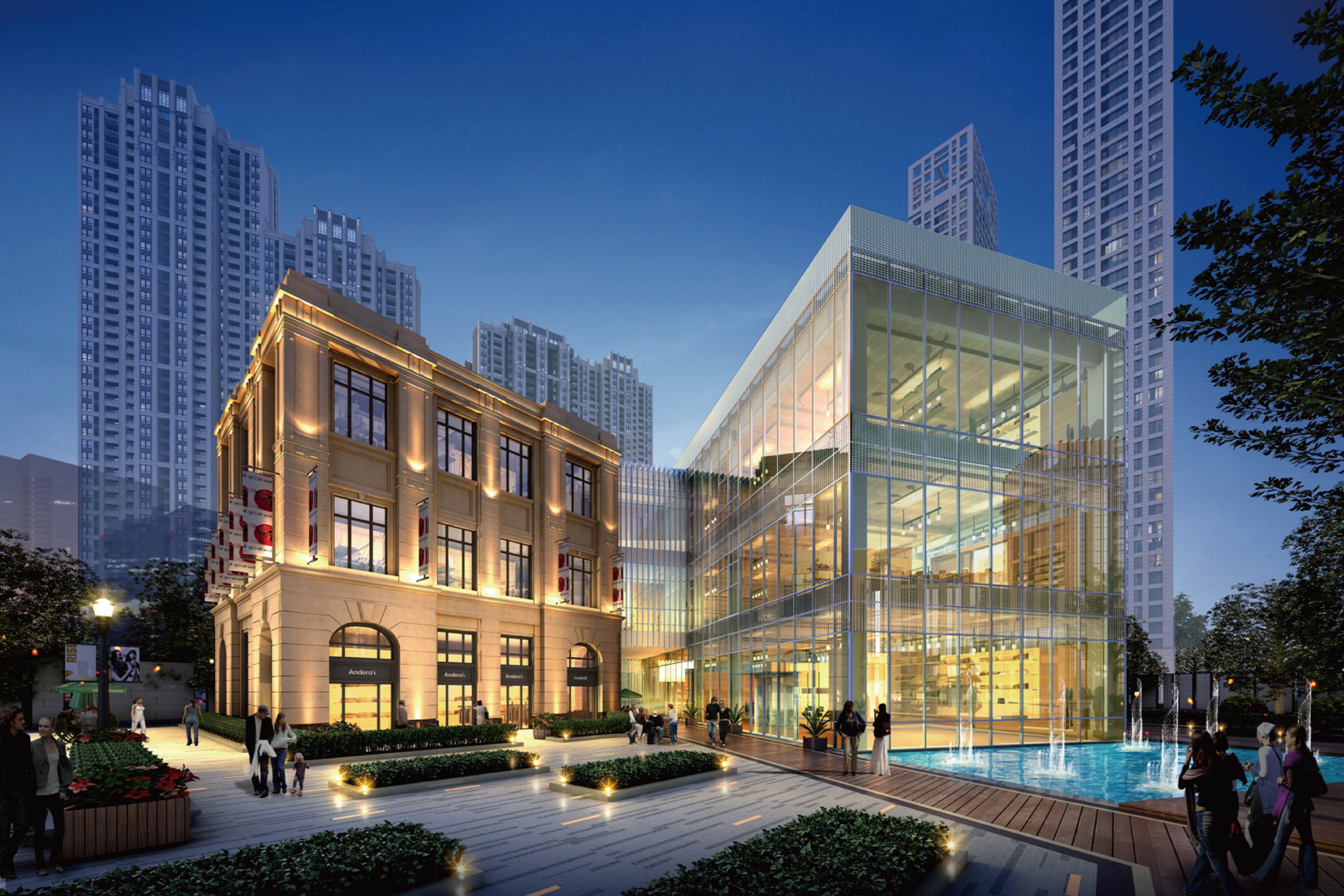 远洋心汉口商铺效果图1