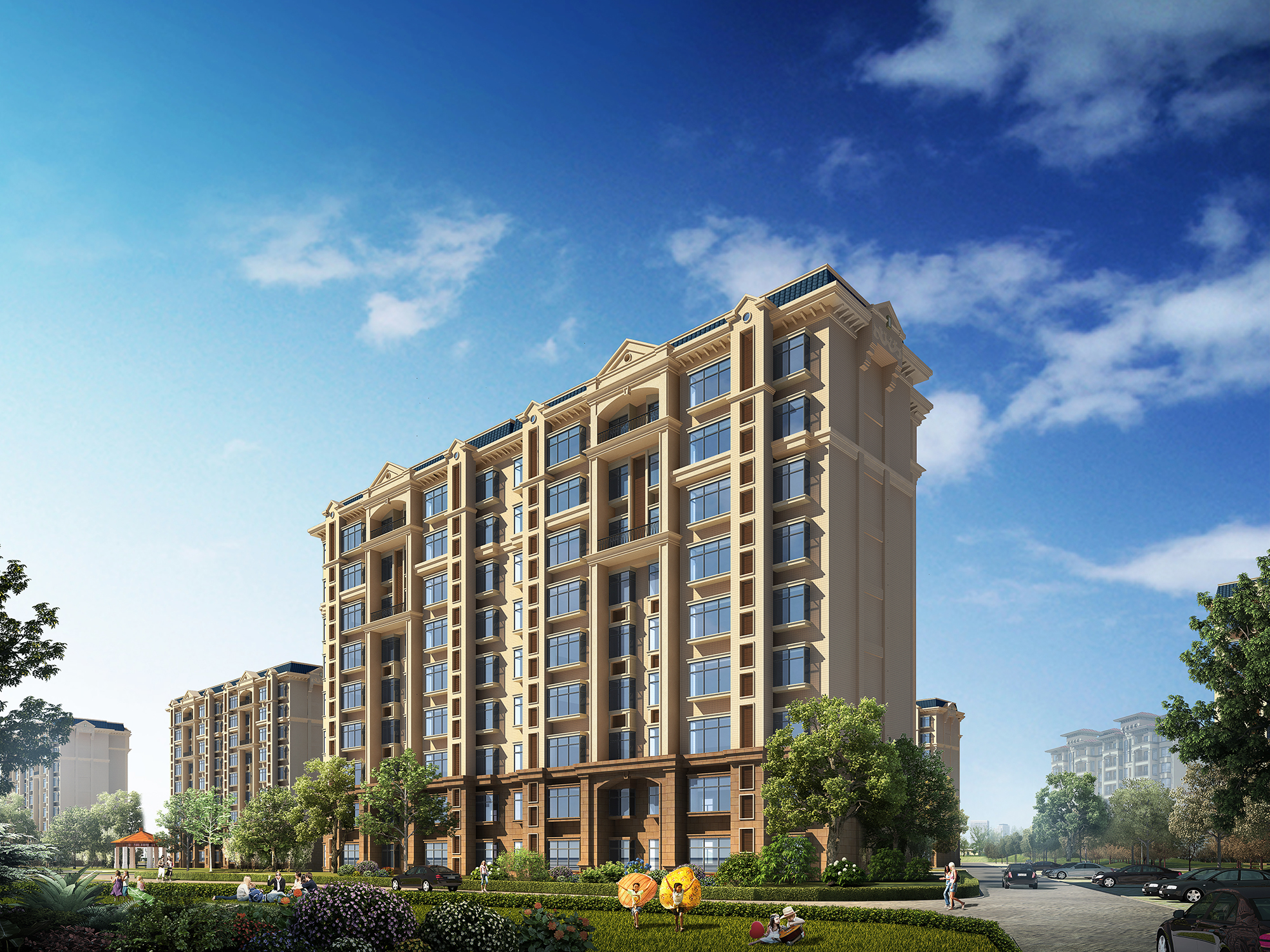 效果图_丝路寰球港2期·花涧洋房效果图-乌鲁木齐凤凰网房产