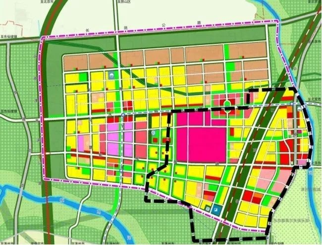涿州龙马路规划图图片