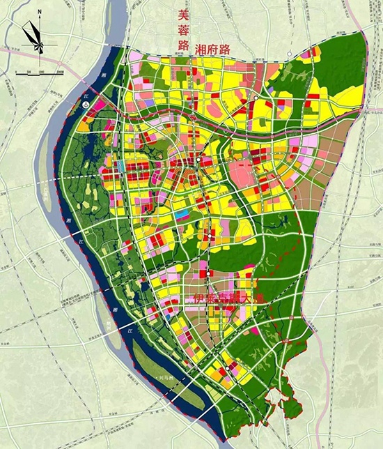 长沙未来发展重点区域图片