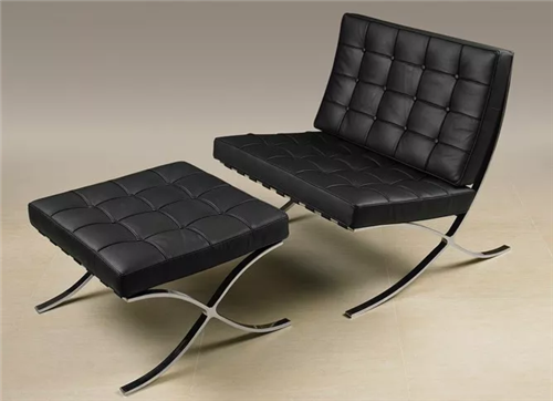 (巴塞罗那椅:建筑大师密斯·凡·德罗设计)