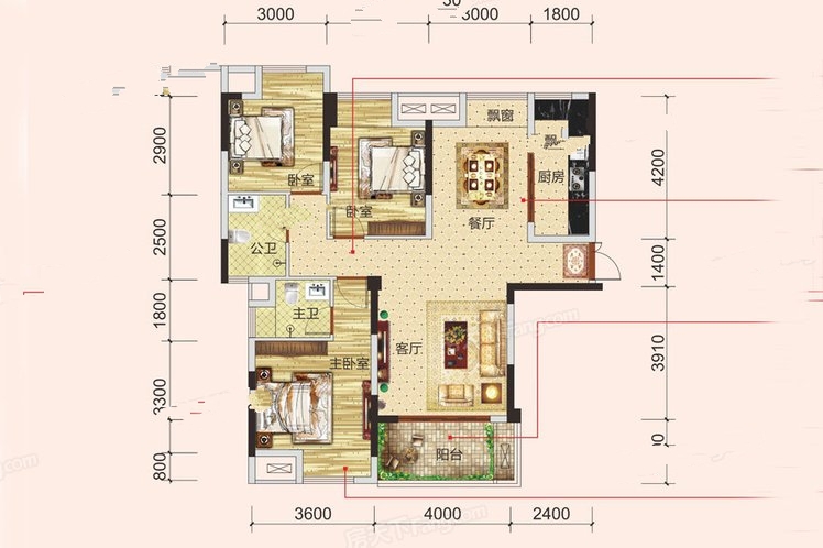 书香华庭·状元府户型图