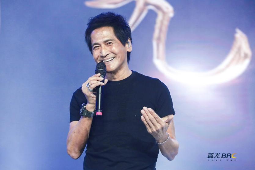 歌手齐秦(现场图)